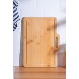 Bambu Kesme Tahtası, 33 Cm, Dayanıklı ve Şık Mutfak Gereci - Ahşap - Ceviz - Seçenek 1