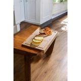 Bambu Kesme Tahtası 35X24 Cm, Sağlam ve Şık Mutfak Gereci - Ahşap - Ceviz - Seçenek 1