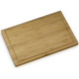 Bambu Kesme Tahtası 45X30 Cm, Şık ve Dayanıklı Mutfak Gereci - Ahşap - Bej - Siyah - Seçenek 1