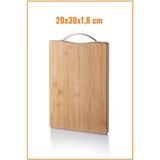 Bambu Kesme Tahtası \ Bambu Kesme Tahtası \ 30X20 Cm Bambu Kahverengi