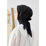 Bambu Kraş Eşarp Tesettür Giyim, Hafif, Rahat, Şık, Yüksek Kalite, Hijab, Scarf, Shawl Siyah