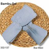 Bambu Kraş Şal (Buz Mavisi) 332-137