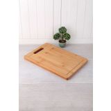Bambu Lüx 32*22cm Kesme Tahtası Salata Tahtası