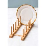 Bambu Lüx 6 Bölmeli Tabaklık 25X13,5X11CM - Renkli