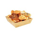 Bambu Lüx Kare Büyük Ekmeklik-Meyvelik 25CM, Bambu Ekmeklik Kare Büyük Boy 25CM - 0,5 L