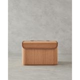 Bambu Saklama Kutusu 28X20X18 Cm, Açık Kahve, Dekoratif ve Pratik Kullanım - Seçenek 1