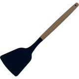 Bambu Saplı Silikon Spatula - 1 Adet
