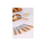 Bambu Saplı Tereyağ Bıçağı 6 Lı