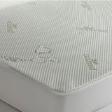 Bambu Sıvı Geçirmez Yatak Alezi, Çift Kişilik 160X200 cm - 1 x 10 m - 190 x 200 cm