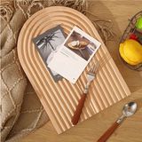 Bambu Sunum Tahtası- Kesme Tahtası- Dekoratif Tahta 32 cm x 24 cm - Ahşap
