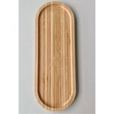 Bambu Sunum ve Servis Tabağı – Pide & Uzun Tabak (45×16 Cm) – Doğal, Bpa Free