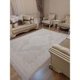 Bambu Tarz 4 M2 - 6 M2 Metrekare Salon Halısı Dokuma Halı Antialerjik Oturma Odası Halısı - Bej - 200 x 290 cm