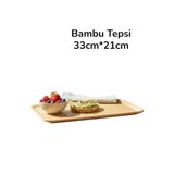 Bambu Tepsi, Servis Sunum Tepsi 33*21cm G4712