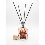 BAMBUHOME ARWEN Fire Angel Oda Kokusu Reed Diffuser, 110 ml, Bambu Çubuklu, Masa Üstü, Güç Kaynağı Gerektirmez