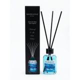 BAMBUHOME DIFFUSER Blue Sea Oda Kokusu, 50 ml, Siyah Çubuklar, Cam Şişe, Masa Üstü, Güç Kaynağı Gerektirmez