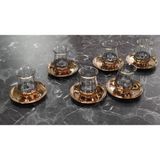 Bambum Altın Yaldızlı Çay Seti Vibe - 125 ml