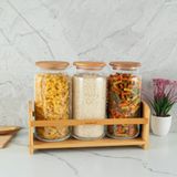 Bambum Bench Plus 4 Parça Standlı Baharat Takımı Modern Tasarım 1220ml