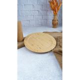 Bambum Crumble - Yuvarlak Tabak Büyük - Bambu 24 cm 1 Adet