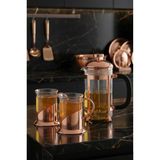 Bambum Holmes French Press Seti, 600 ml, Bakır Rengi, 3 Parça