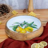 Bambum Kangura Limon Sığ Kase Büyük