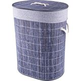 Bambum Linen- Çamaşır Sepeti Oval Gri