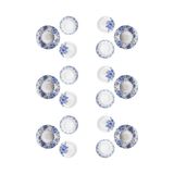 Bambum Moderna Blue 24 Parça Yemek Takımı