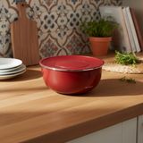 Bambum Nostalji Bordo 24 cm Karıştırma Kabı