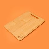 Bambum Plank Büyük Kesme ve Steak Tahtası - Açık Kahverengi - Montajsız