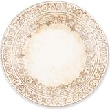 Bambum Şems Porselen Pasta Tabağı 20 cm 5 Adet
