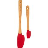 Bambum Silikon Spatula 2'li Saplı Set