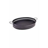 Bambum T1340 Sirenia Kulplu Oval Tepsi