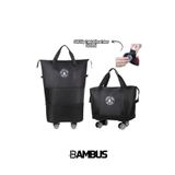 Bambus Home İki Körüklü Demonte Sessiz Tekerlekli Valiz/Çanta/Bavul