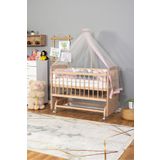 Bamgidoo Anne Yanı Bebek Beşik Ahşap Mobilya Yeni Doğan Beşik 60x120