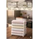 BAMİROSE 30 x 50 6 LI DECOCO MUTFAK HAVLUSU