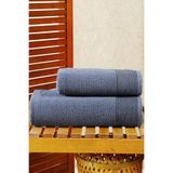 BAMİROSE 50x90-70x140 CM AMORE BATH 2'Lİ BANYO HAVLU TAKIMI, PLAJ HAVLUSU, HAMAM TAKIMI, ÇEYİZLİK HAVLU, SPA