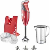 Bamix M200 200W Kırmızı Krom Swissline Blender Seti