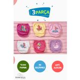 Bamoola 3 Adet Lüx Kız (2 - 3 YAŞ) Çocuk Alıştırma Külodu Sızdırmaz (RENK VE DESENLERDE FARKLILIK OLABİLİR)