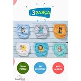 Bamoola 3 Lüx Erkek Çocuk Alıştırma Külodu Sızdırmaz 2-3 Yaş %100 Pamuk Su Geçirmez Düz Desen