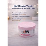 B&amp;m Pembe Vazelin Nemlendirici Cilt Bakım Kremi Çok Amaçlı Vazelin 1 Adet