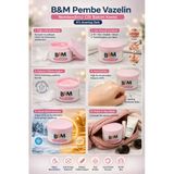 B&Amp;M Pembe Vazelin Nemlendirici Cilt Bakım Kremi Çok Amaçlı Vazelin 6 Adet