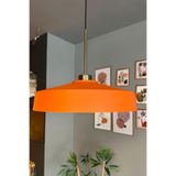 Bamyum Açe Tekli İnce Eskitme Başlık Avize Retro Sarkıt Ofis Showroom Salon Mutfak Avizeleri