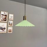 Bamyum Avilla Mint Metal Tekli Avize Kalın Eskitme Fener Kafa Rustik Mutfak Modern Sarkıt Aydınlatma