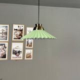 Bamyum Avilla Mint Tekli Metal Avize Kum Saati Başlık Cafe Mutfak Modern Sarkıt Aydınlatma