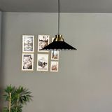Bamyum Avilla Siyah Tekli Metal Avize Küçük Plafonyer Rozans Başlık Cafe Mutfak Modern Sarkıt Aydınlatma