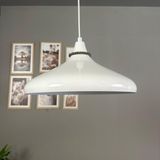 Bamyum Champion Beyaz Iç Beyaz Sezar Başlık Tekli Avize Sarkıt Salon Cafe Butik Lamba Aydınlatma Avizeler - 1