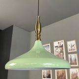 Bamyum Champion Mint Eskitme Simya Başlık Tekli Avize Sarkıt Salon Mutfak Aydınlatma Avizeler - Mint Yeşili