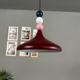 Bamyum Champion Vişne Çürüğü Renkli Boncuk Başlık Tekli Avize Sarkıt Salon Mutfak Lamba Aydınlatma - 1
