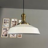 Bamyum Lema Beyaz Tekli Avize Uzun Eskitme Tokmak Başlık Sarkıt Lamba Restoran Cafe Salon Avizeleri