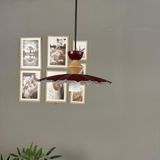 Bamyum Moriva Vişne Çürüğü Metal Avize Q Şapka Başlık Tekli Rustik Cafe Modern Sarkıt Aydınlatma