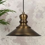 Bamyum Nantes Eskitme Rengi Metal Sarkıt Avize Modern Otel Cafe Restoran Salon Retro - 1